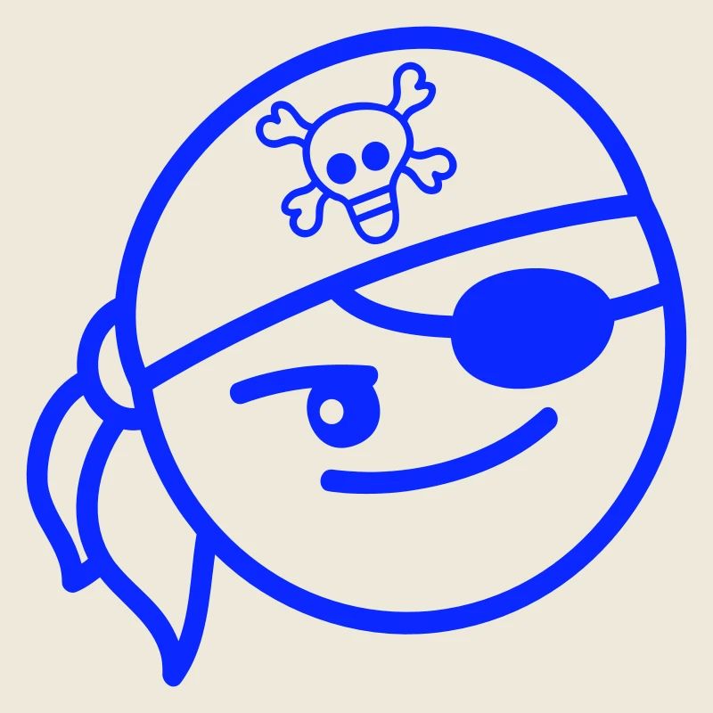 Funny Pirate Face Head Cute Hat Toddler