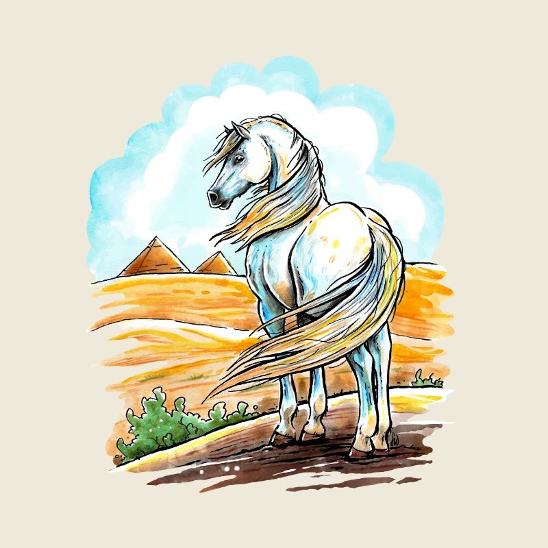 Cheval Arabe Égyptien