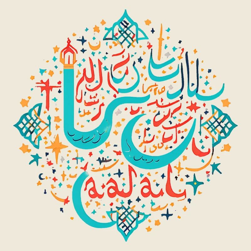 Ramadan Geschenk Eid Mubarak Islam Allah Muslim