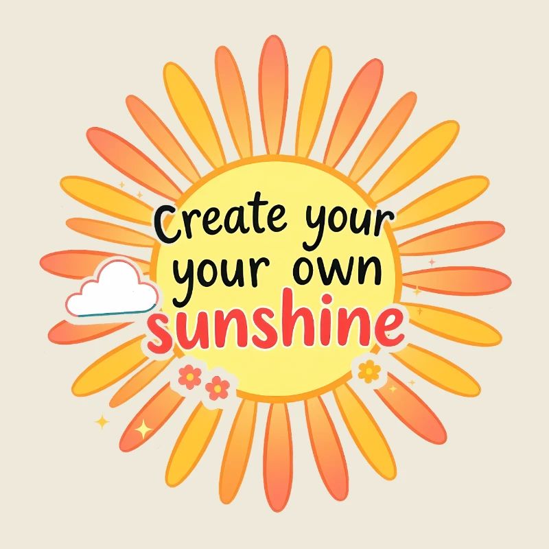 Créez votre propre motivation positive Sunshine