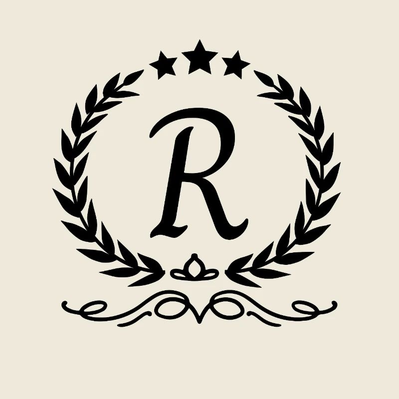 Lettre r couronne