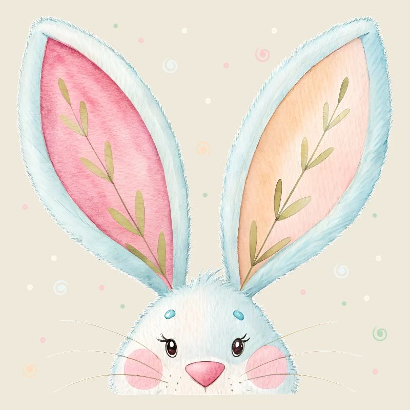 Oreilles de lapin de Pâques mignonnes