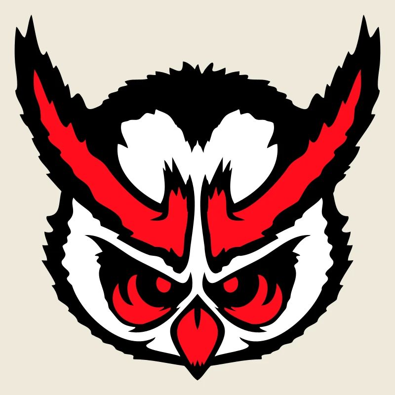 owl peeps evil cool face head comic