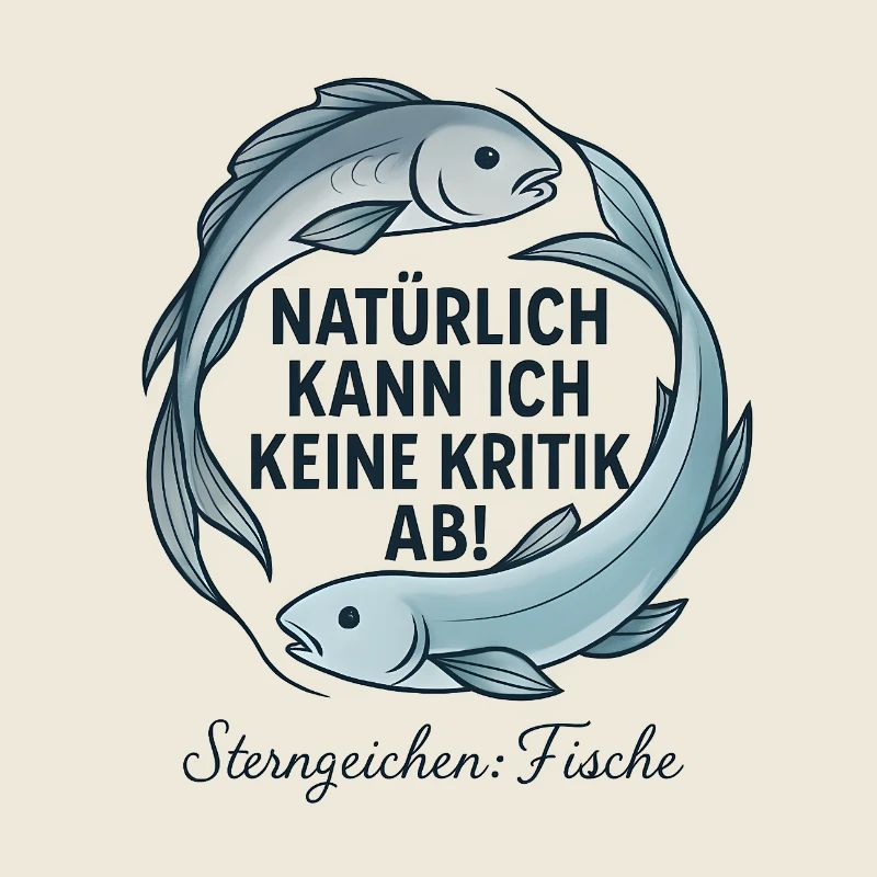 Fische Sternzeichen - Kritik Spruch