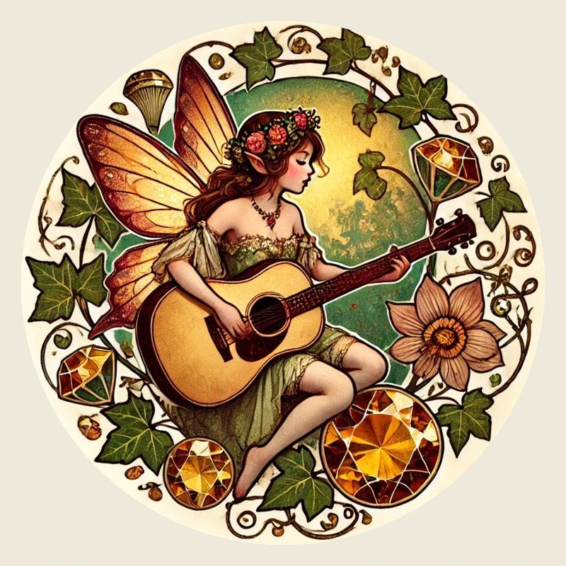 Fée de la guitare