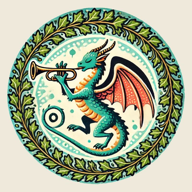 Trompeten-Drache