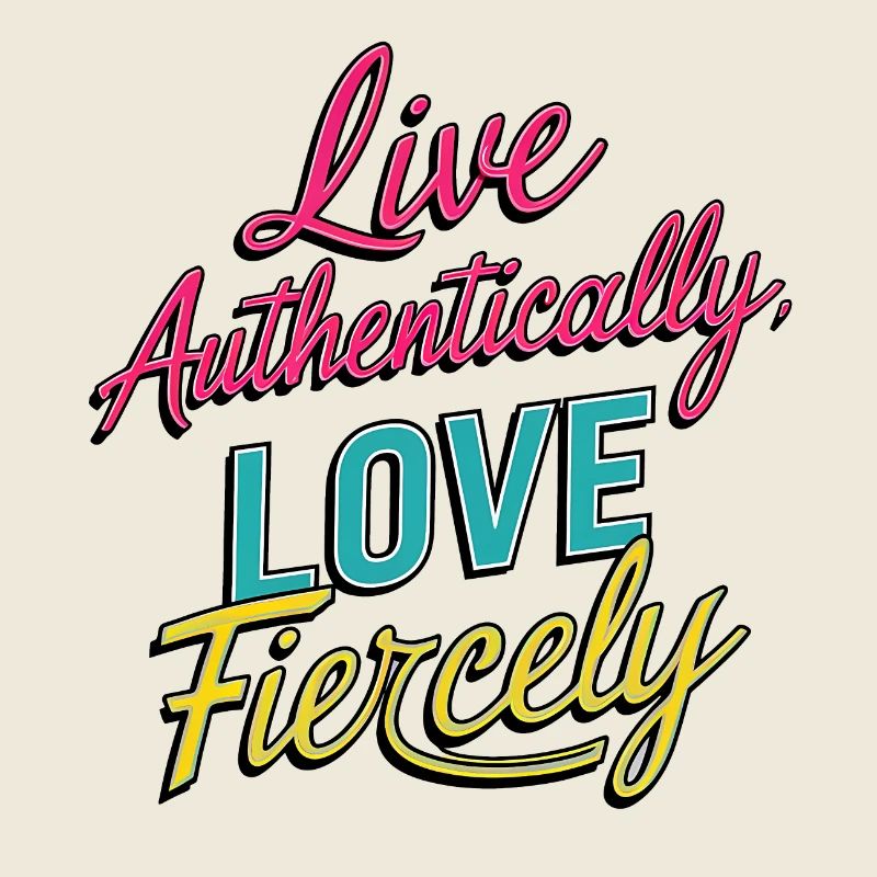Authentisch leben, leidenschaftlich lieben