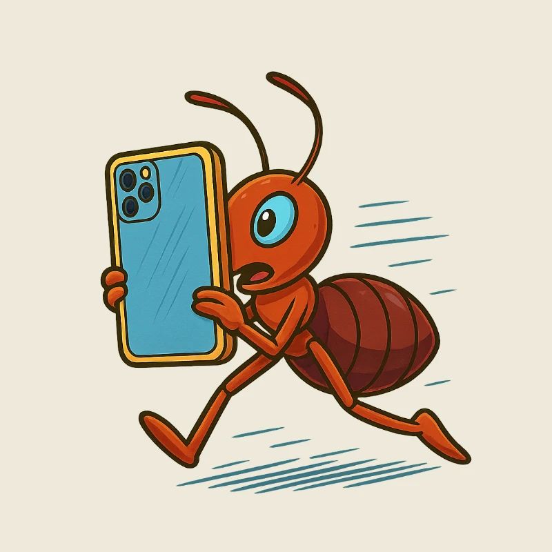 Mobile- Ameise