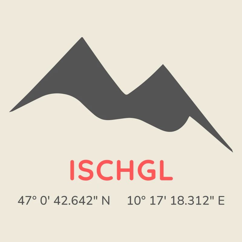 Minimalistisches Ischgl-Logo