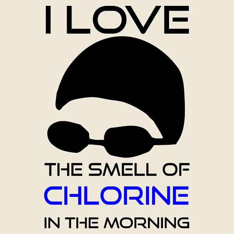 Natation Sort chlore odeur