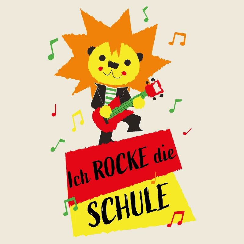 Ich rocke die Schule - Grundschule Einschulung
