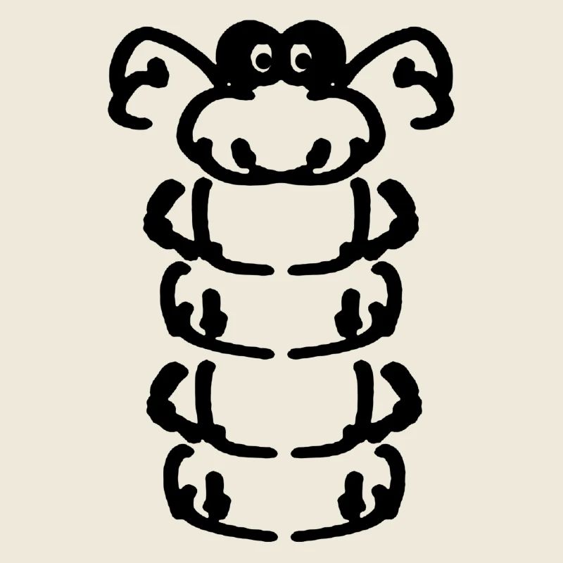 a small caterpillar