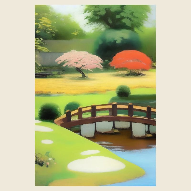 Jardin zen chinois