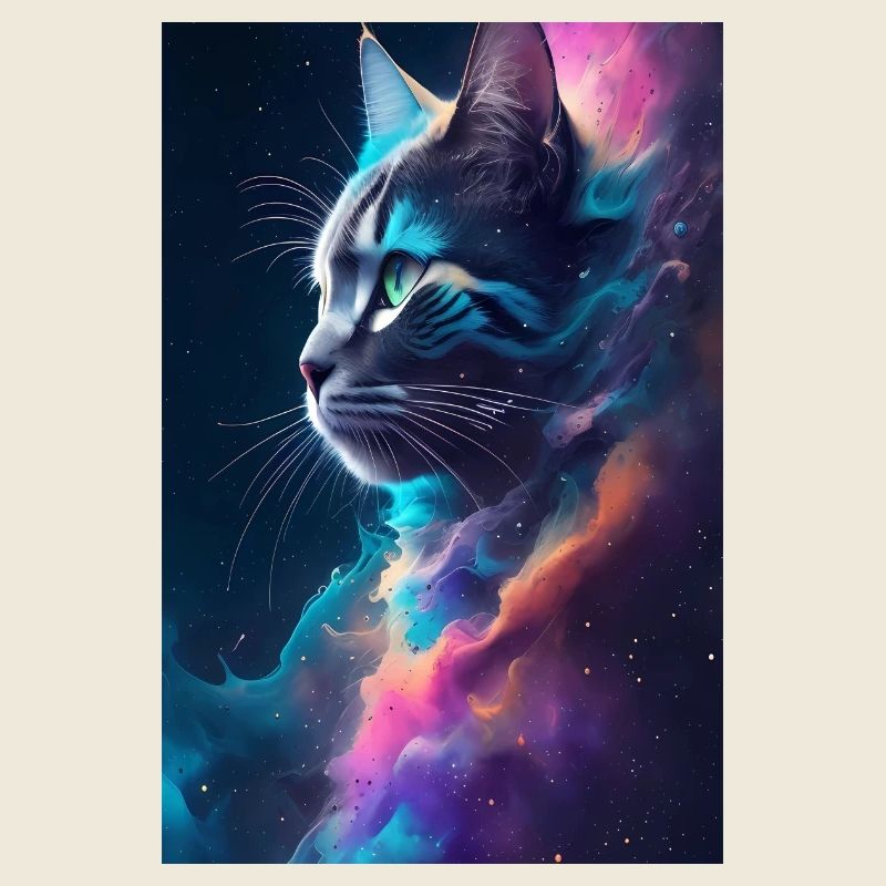 Visage de chat