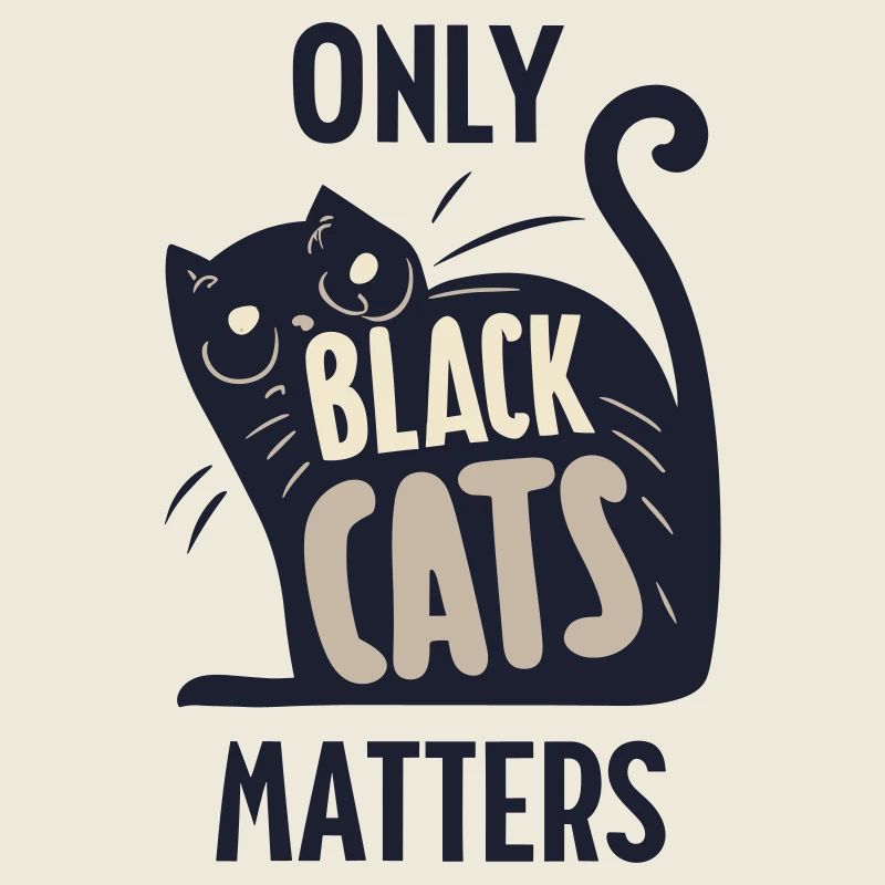 Schwarze Katze ist wichtig