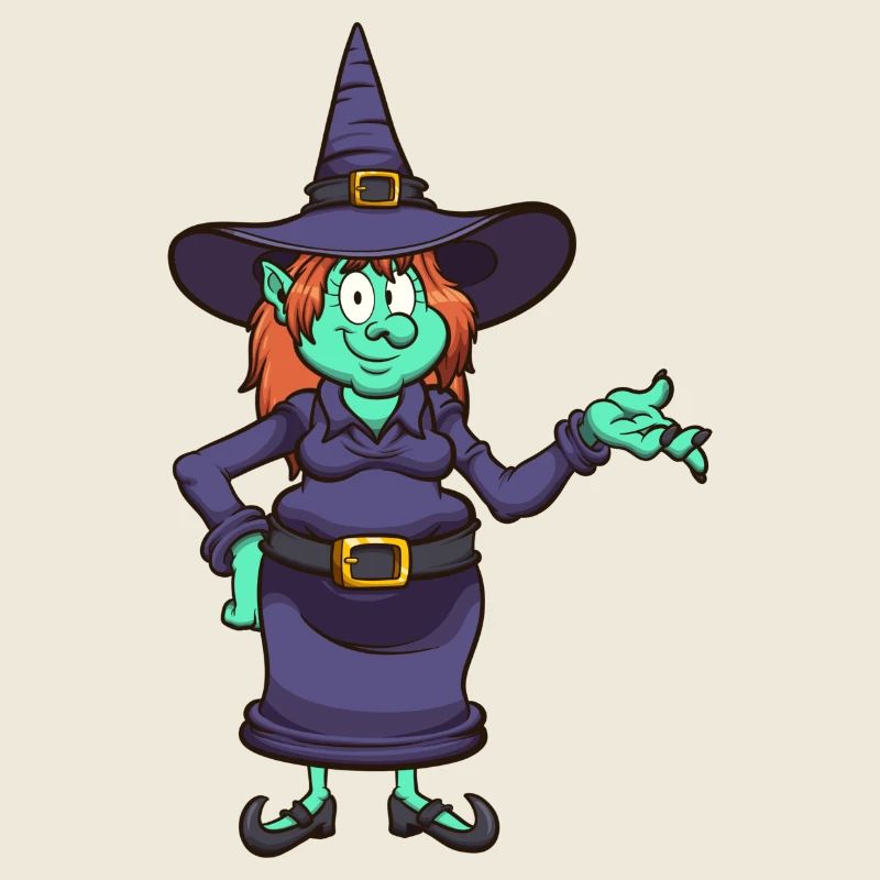 Sorcière mignonne