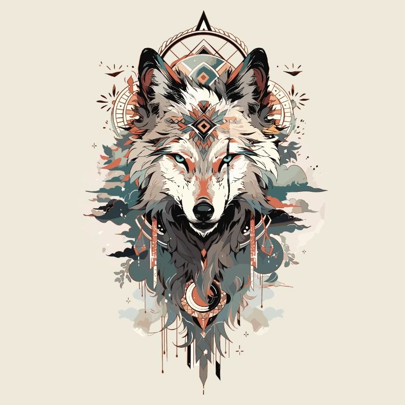 Vintage Wolf