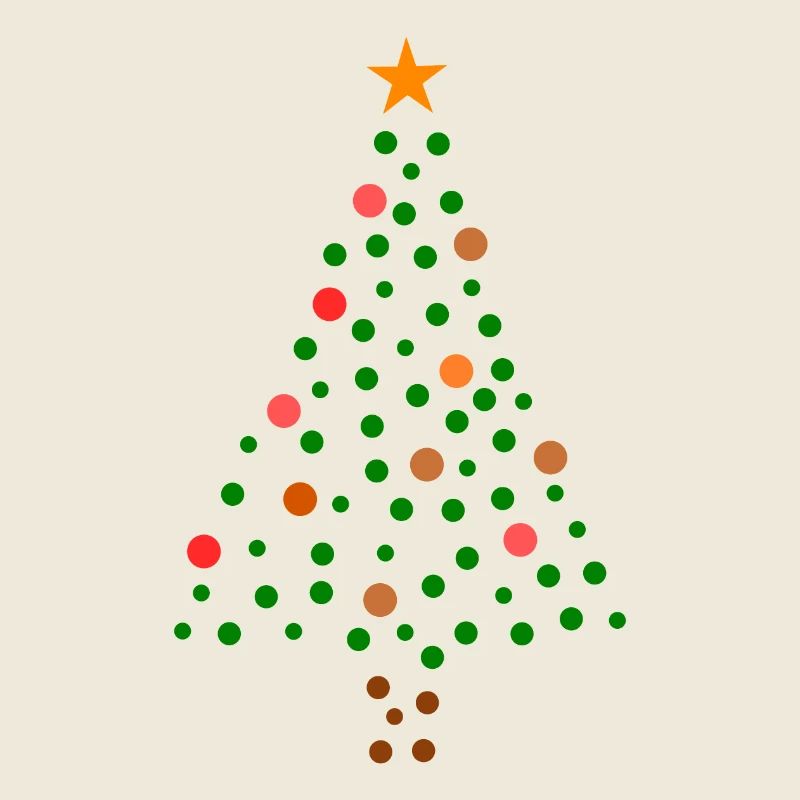 Christmas Tree - Dotted