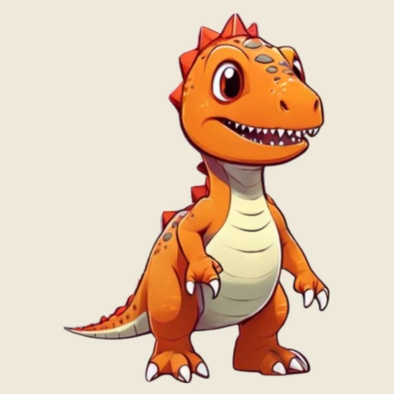 Süßer Dinosaurier