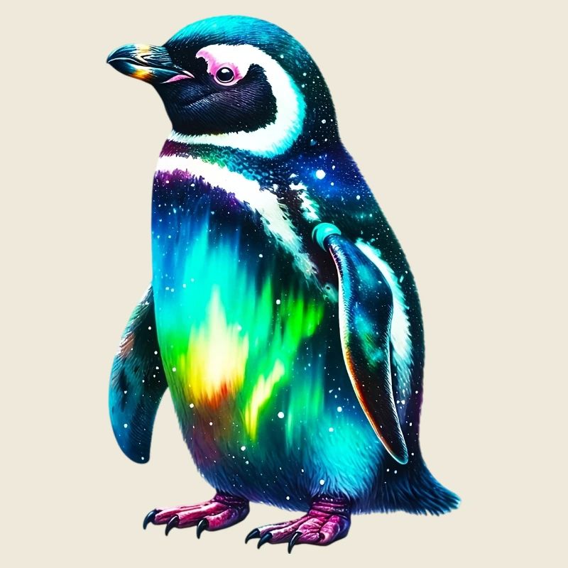 Aurora Borealis Penguin