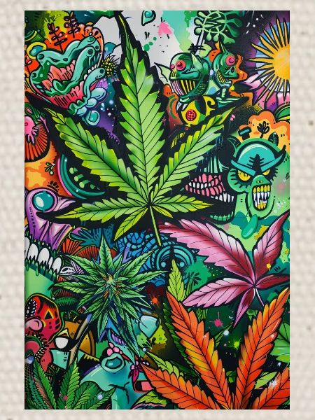 Psychedelic Leaf World