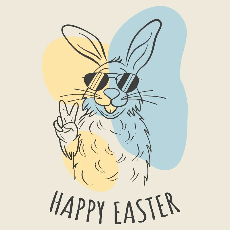 Happy Easter - Easter Bunny - Easter Egg - Gift