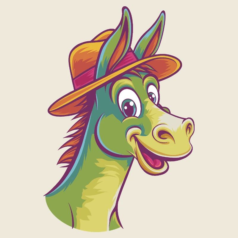 Cheerful Donkey