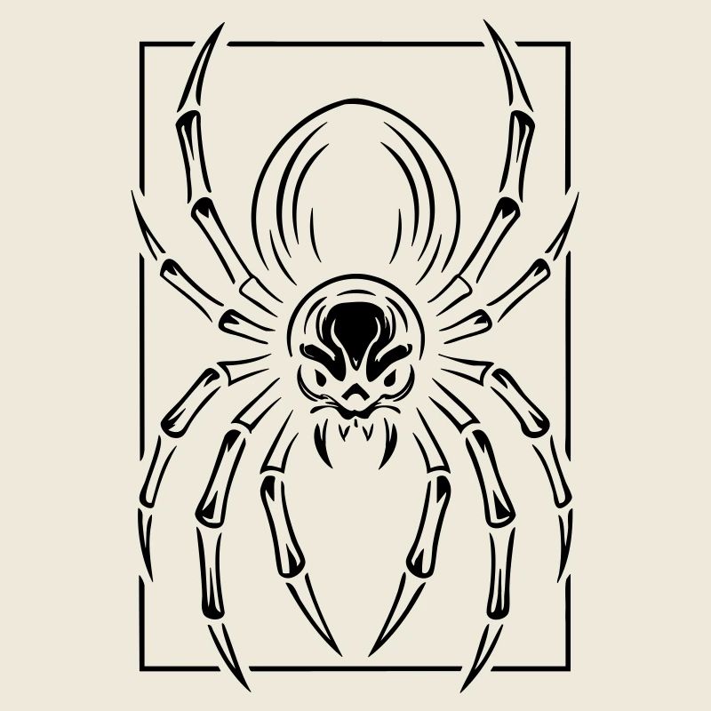 Stylized spider
