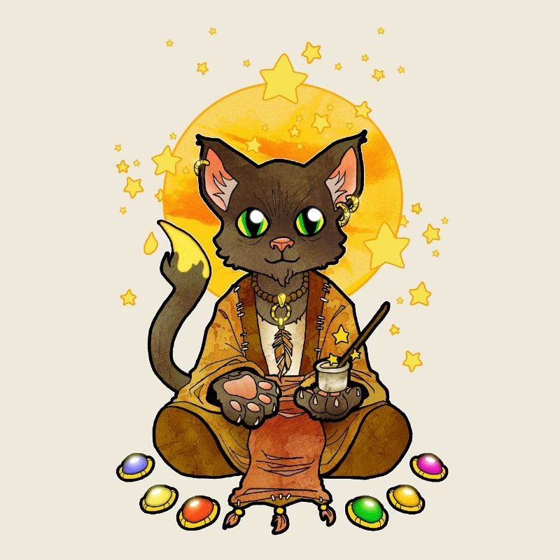 Saint Chat illustration
