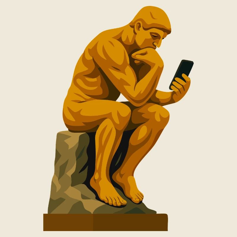 Le Penseur (connecté)