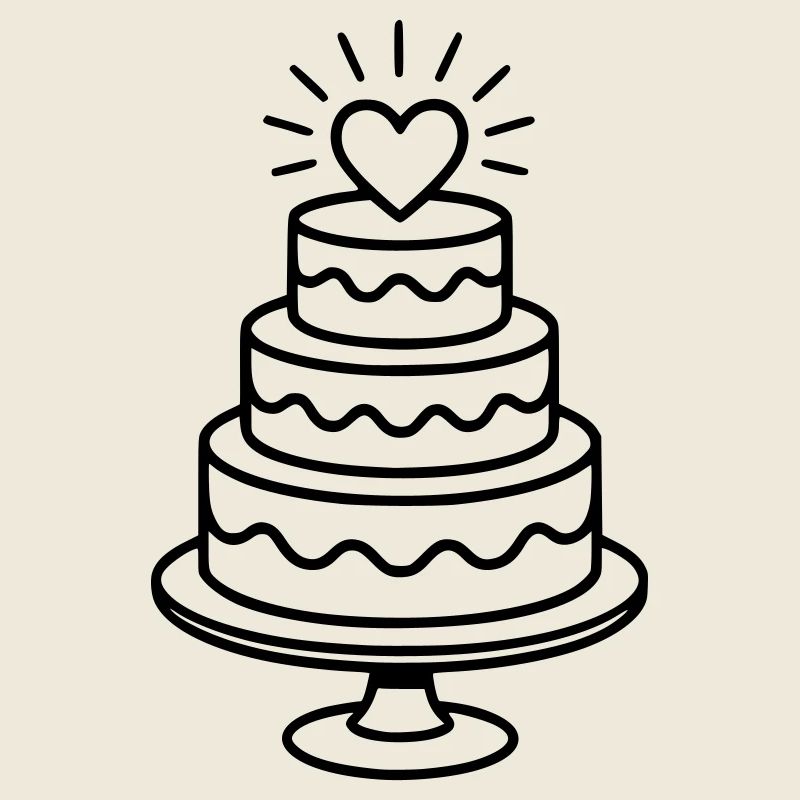 Hochzeit - Hochzeitstorte