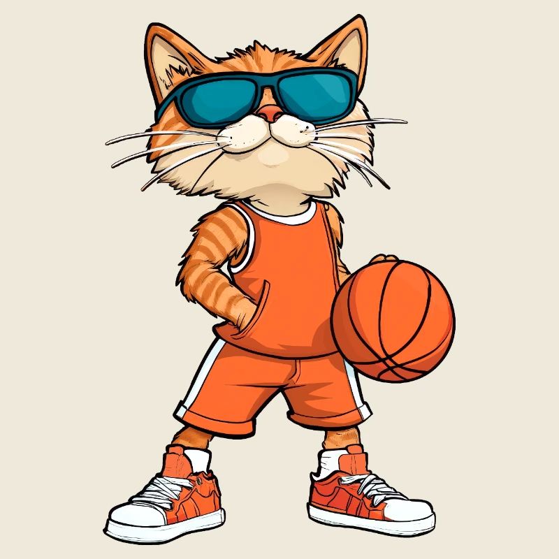 Cool Cat Basketteur