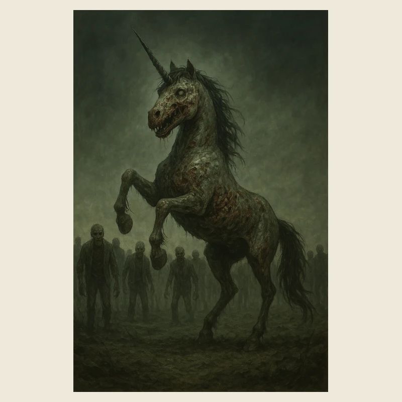 Zombie Einhorn 