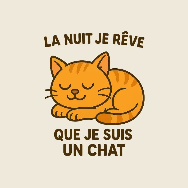 Nachts träume ich davon, eine Katze zu sein