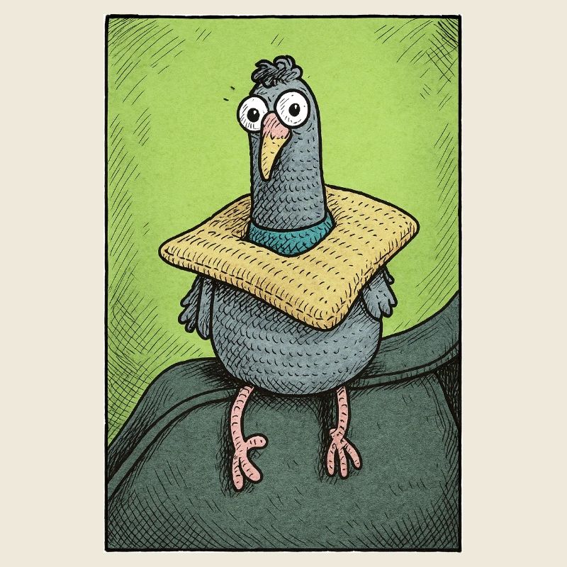 Sir Gurrington sitzt