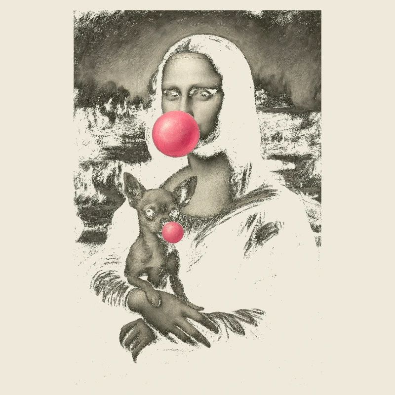 Mona Bulle Surréaliste Pop