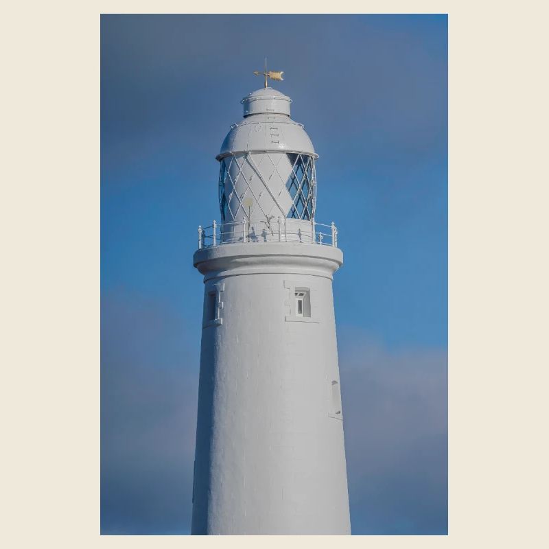 Phare de St Marys en gros plan
