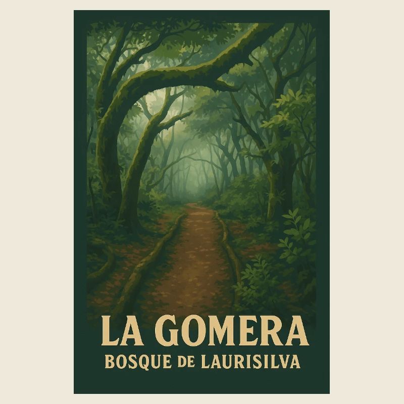 Sentier forestier de La Gomera Laurisilva