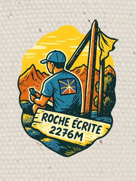 Trail roches écrites