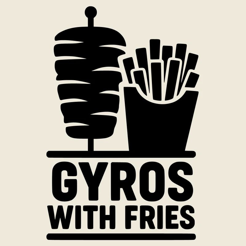 gyros pommes