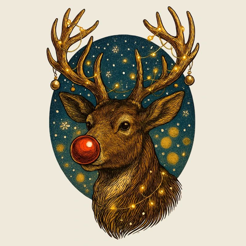 Renne de Noël