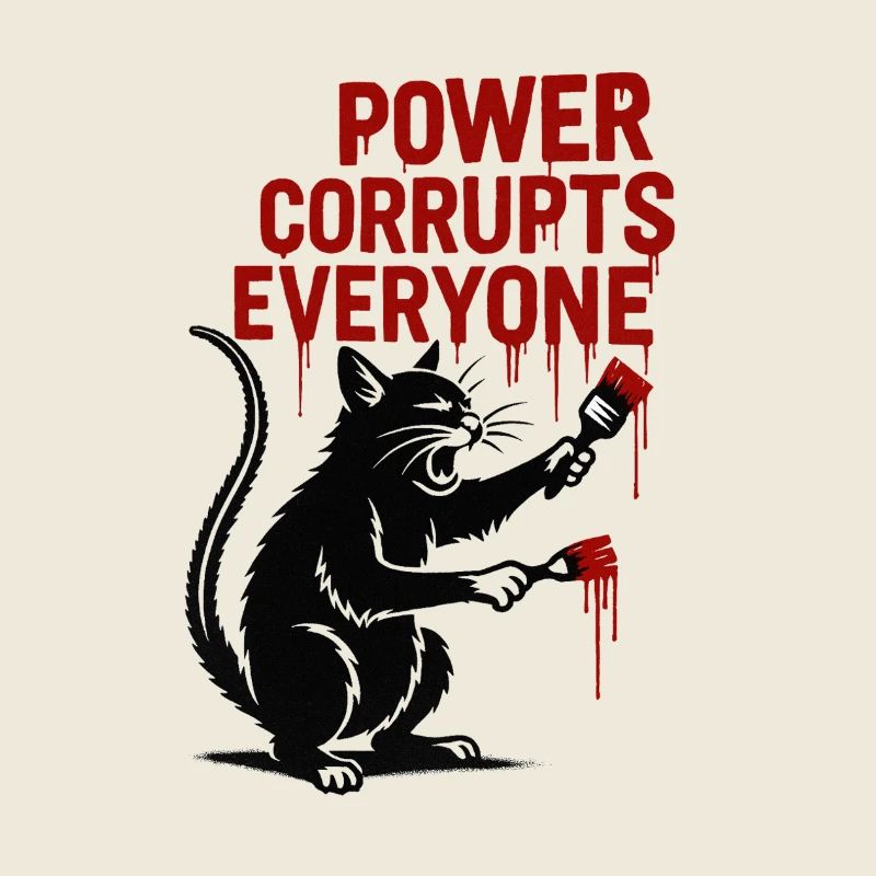 Cat satire: Power corrupts everyone