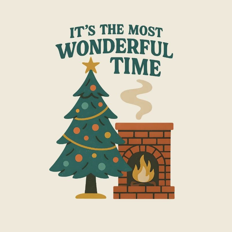 Cheminée de Noël