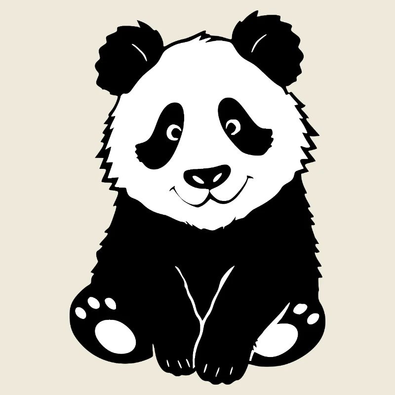 Pandabär Bär Bärchen T-shirt Geschenk Kinder