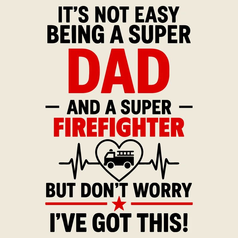 Herz + Feuerwehr – Super Papa Feuerwehrmann