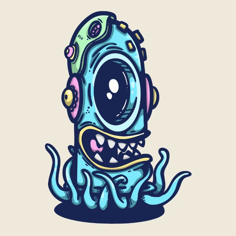 Monster-Wasserhelm