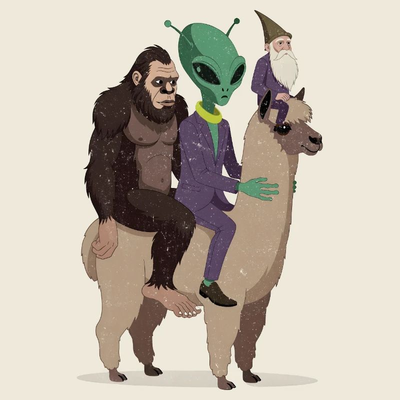 Alien Gentleman on Camel