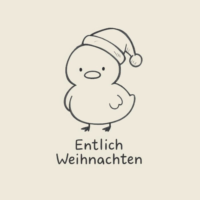 Entlich Christmas Chick Duck