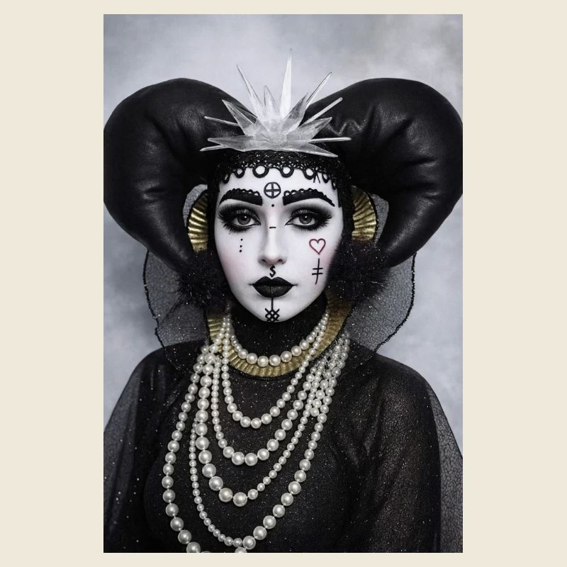 Reine gothique Pierrot