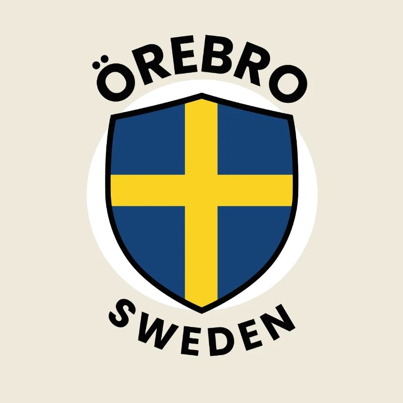 Drapeau du Bouclier d’Örebro Suède